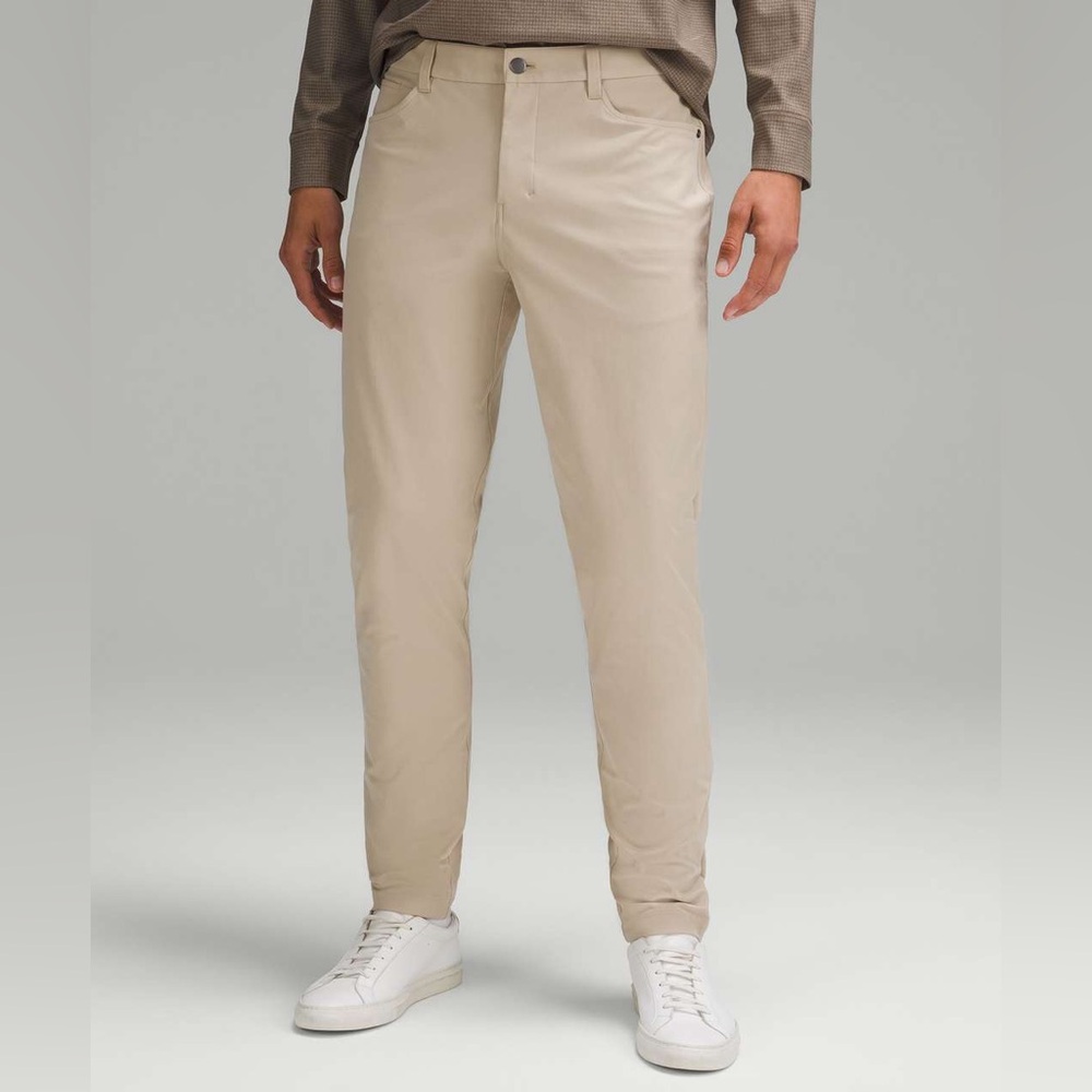 LULULEMON ABC Slim Fit Beige Pants Size 28